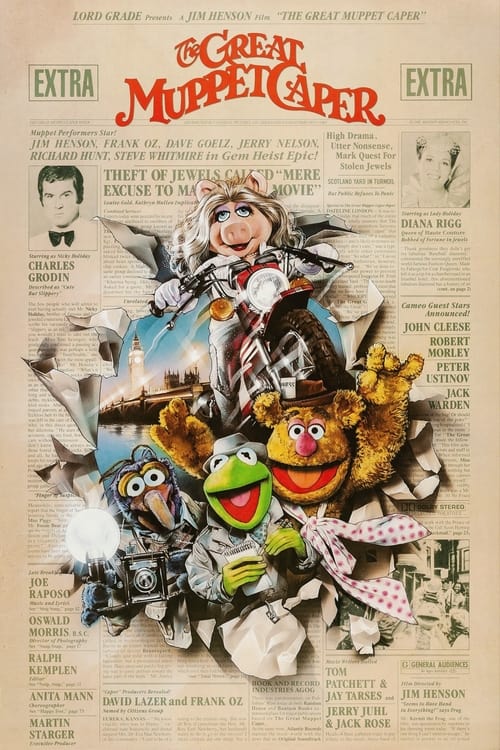 The Great Muppet Caper (1981) poster