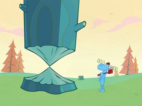 Escena del episodio 16 de la temporada 2 de la serie Happy Tree Friends