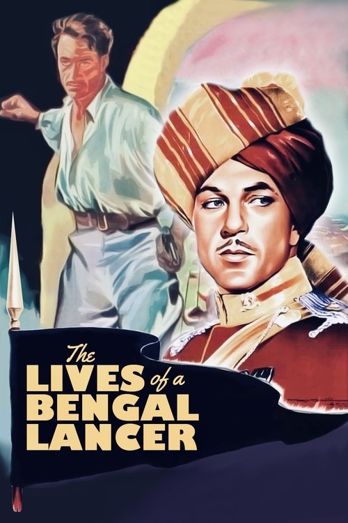The Lives of a Bengal Lancer poster