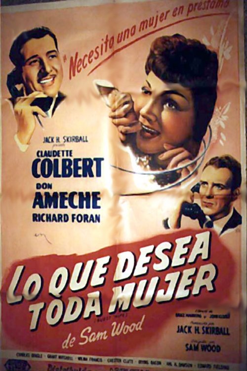 Lo que desea toda mujer movie poster player