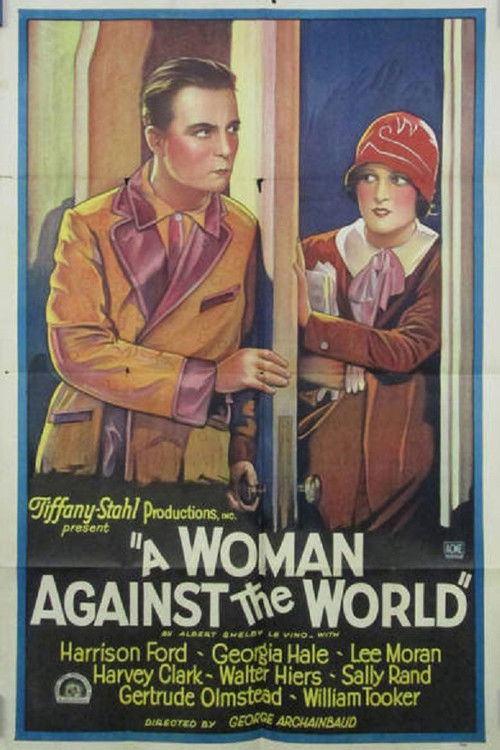 A Woman Against the World poster overlay
