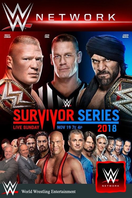 WWE Survivor Series 2018 poster