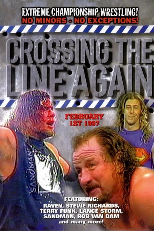 ECW Crossing The Line Again poster