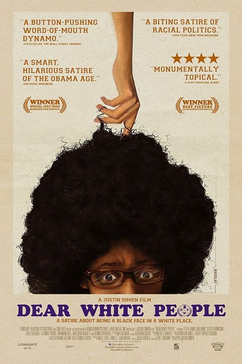 Grootschalige poster van Dear White People