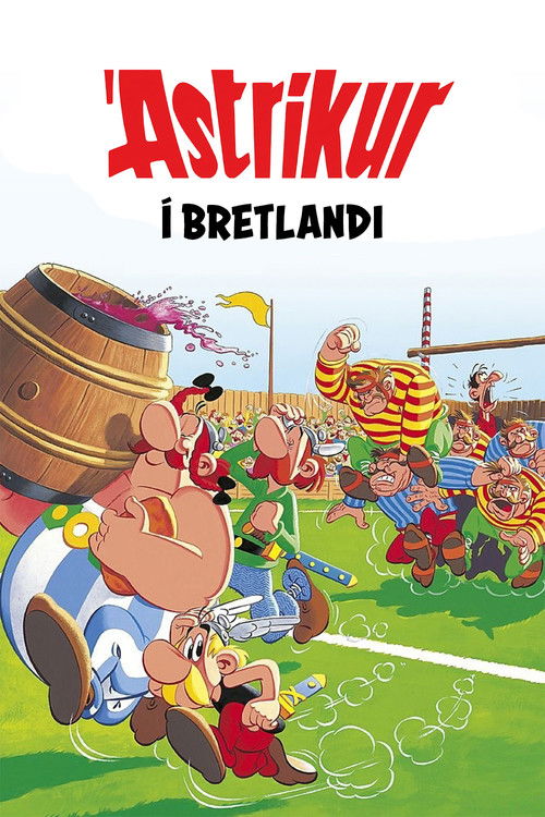 Asterix in Britain poster