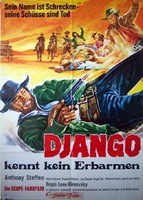 Django kennt kein Erbarmen movie poster player