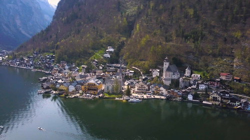 Der alpine Salzspeicher Backdrop Blur