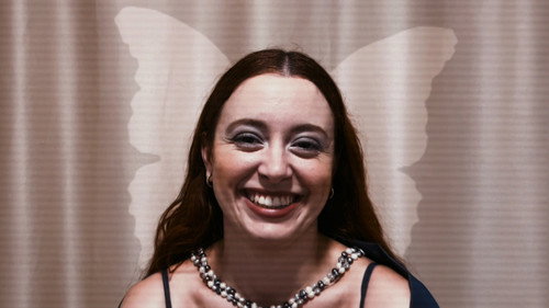 El tornado de la mariposa Backdrop Blur