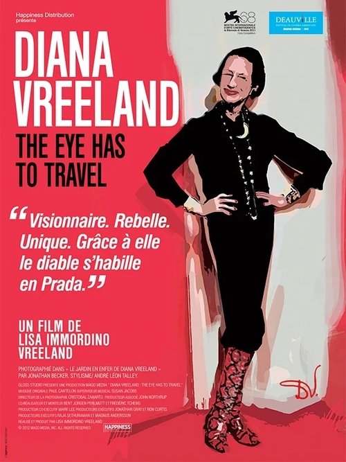 Diana Vreeland : The Eye Has to Travel Poster