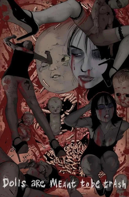 Dolls are Meant to be Trash Poster Blur