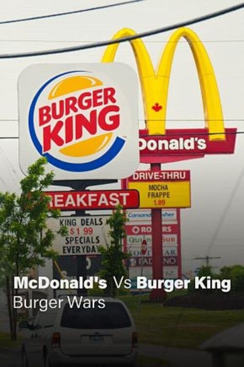 Poster Burger Wars: McDonalds vs Burger King 2019