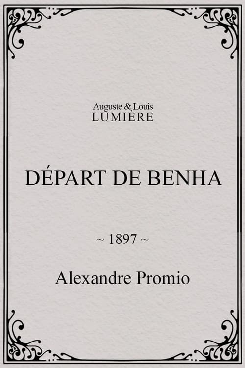 Départ de Benha