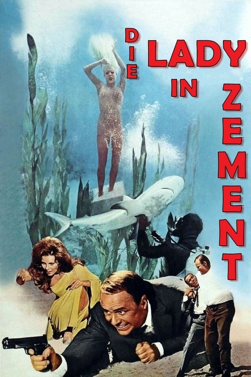 Die Lady in Zement Poster