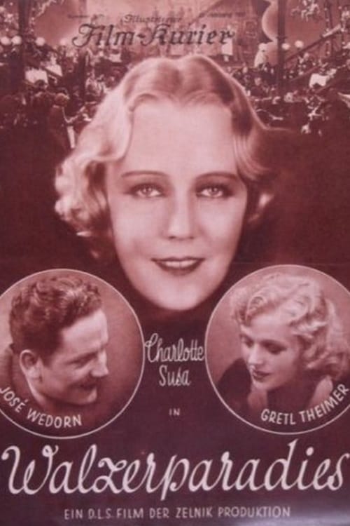 Poster Walzerparadies 1931