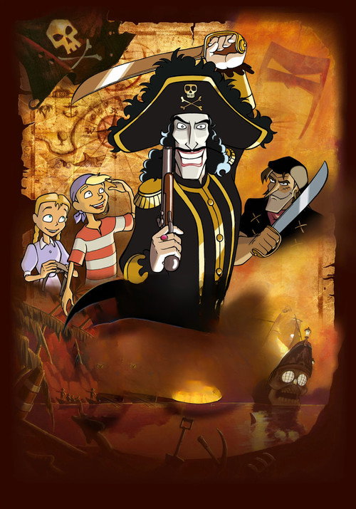 Póster oficial de Captain Sabertooth (2003) - Animation