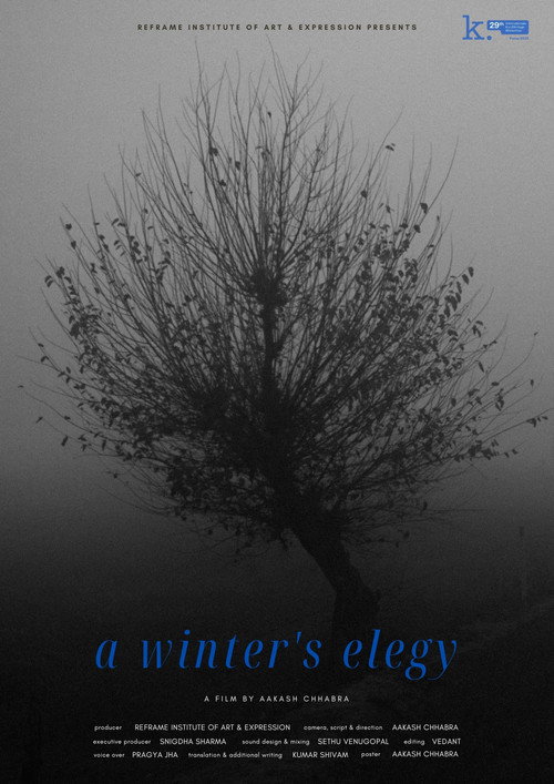 Póster oficial de A Winter’s Elegy (2022)