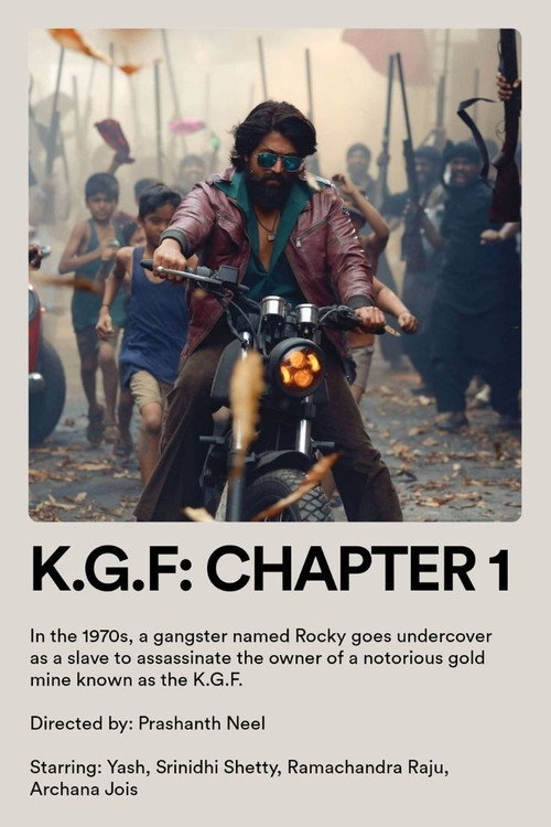 K.G.F: Chapter 1 poster