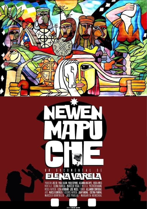 Poster Newen Mapuche, la fuerza de la gente de la tierra 