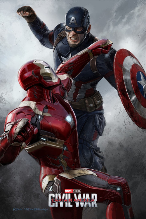 Poster 10 for Captain America: Civil War