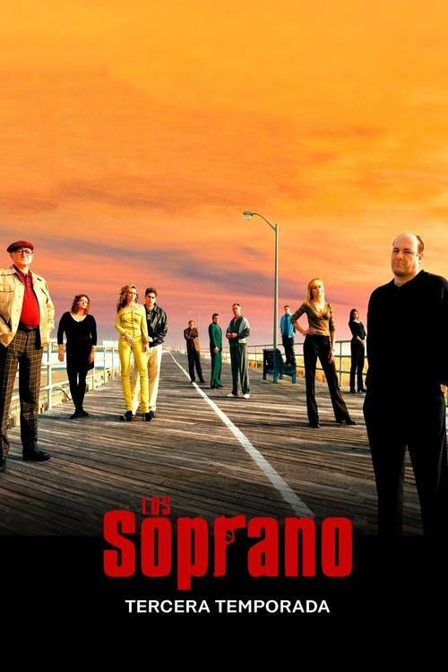 Ver temporada 3 de Los Soprano Póster de la temporada 3 de la serie Los Soprano
