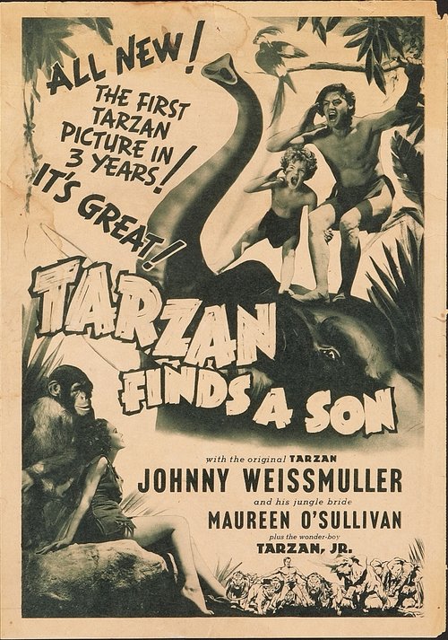 Tarzan Finds a Son! poster