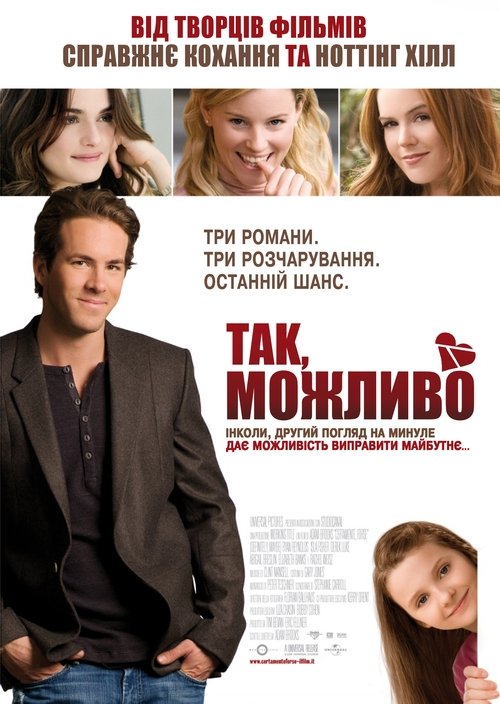 Так, можливо / Definitely, Maybe (2008) TMDB poster
