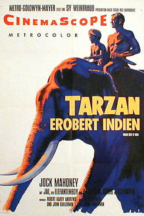 Tarzan Goes to India poster