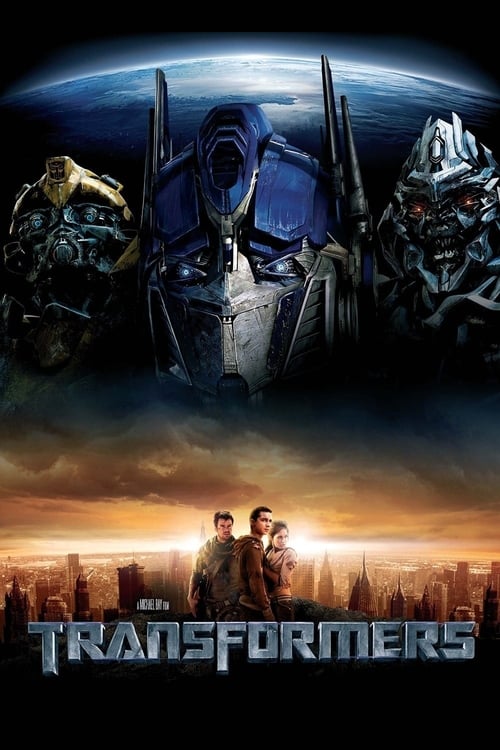 Grootschalige poster van Transformers