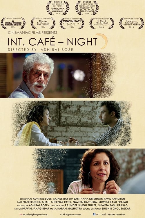 Poster INT. CAFÉ – NIGHT 2014