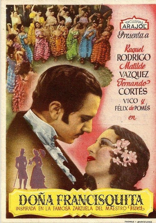 Doña Francisquita movie poster player