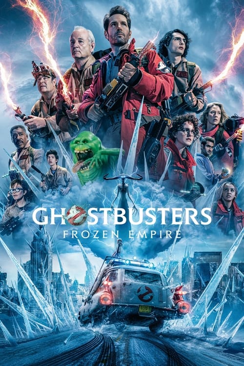 Poster for the movie, 'Ghostbusters: Frozen Empire'