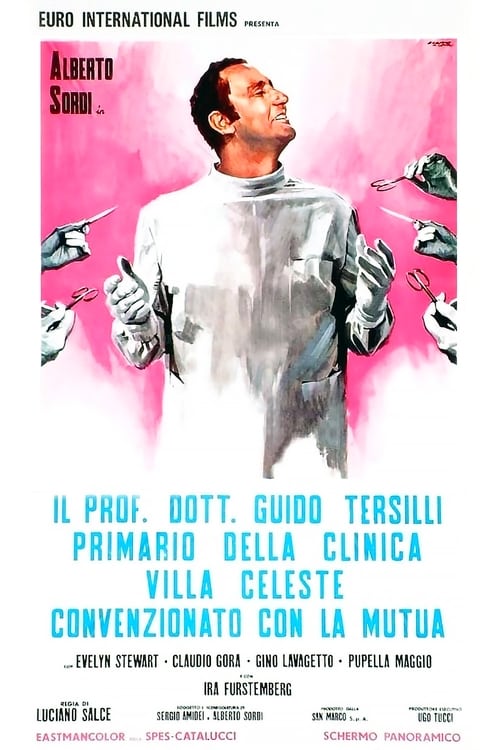 Il Prof. Dott. Guido Tersilli primario della Clinica Villa Celeste convenzionata con la Mutua (1969) poster