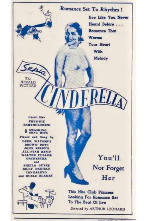 Sepia Cinderella poster