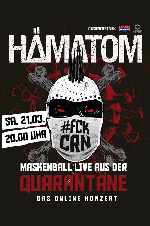Hämatom - Live aus der Quarantäne movie poster player