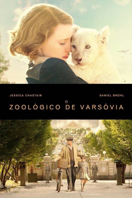 Poster do filme O Zoológico de Varsóvia