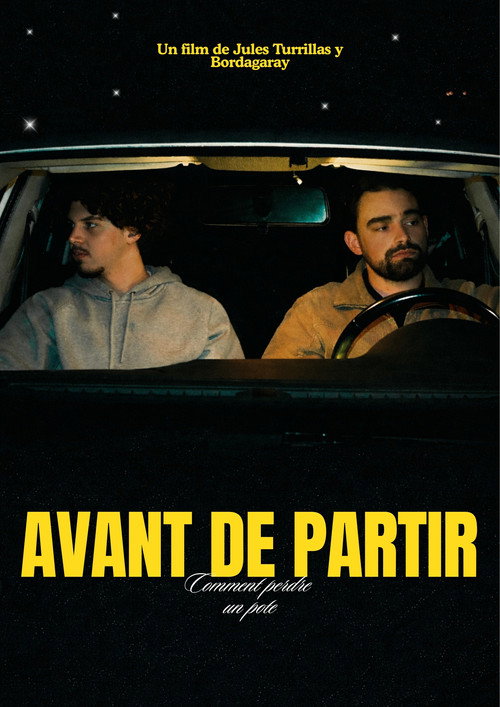 Avant de partir