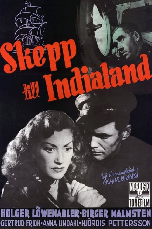 Skepp till India land poster