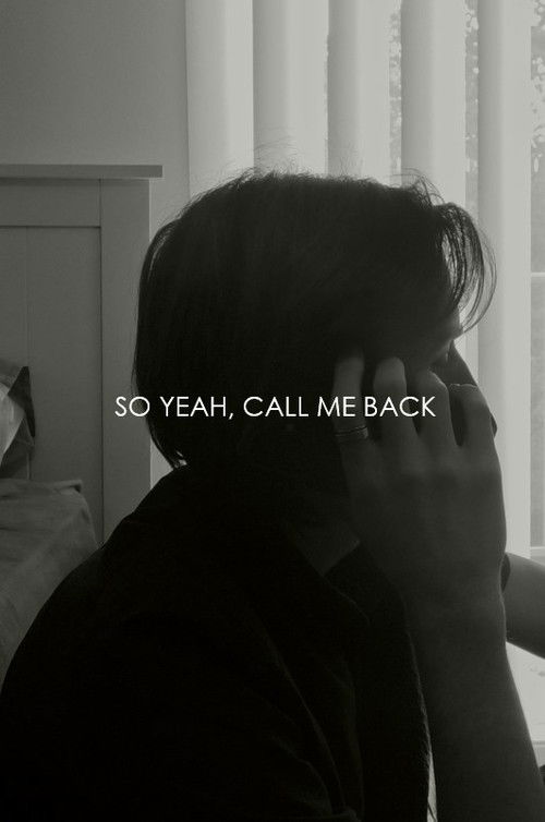 So Yeah, Call Me Back poster