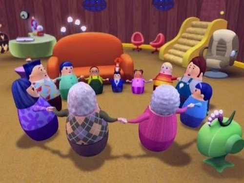 Escena del episodio 4 de la temporada 1 de la serie Higglytown Heroes