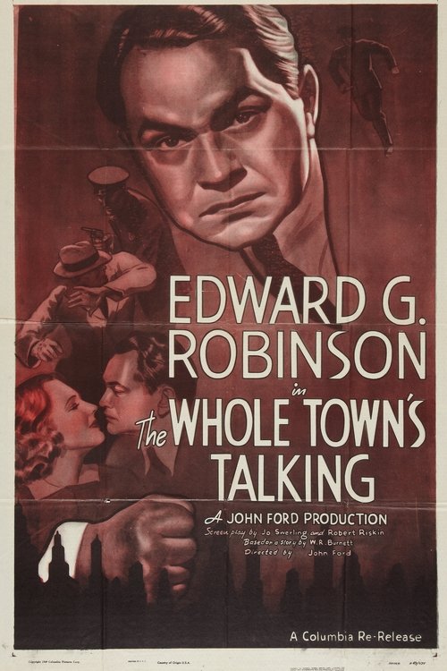 The Whole Town's Talking poster