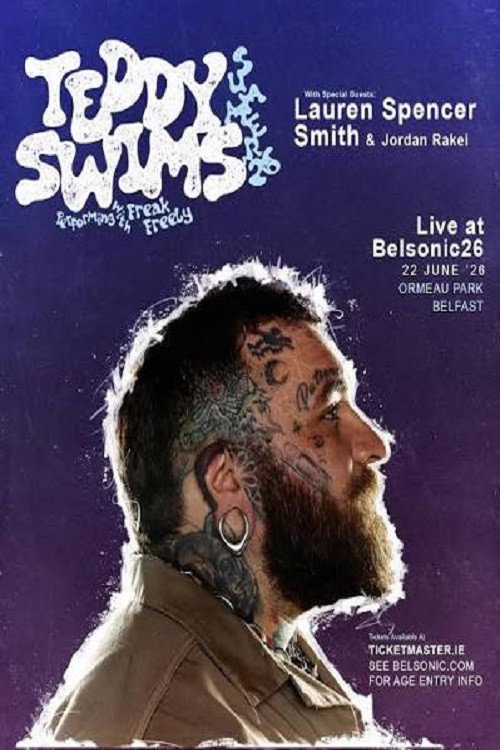 Teddy Swims live at Belsonic Belfast 22 06 2026