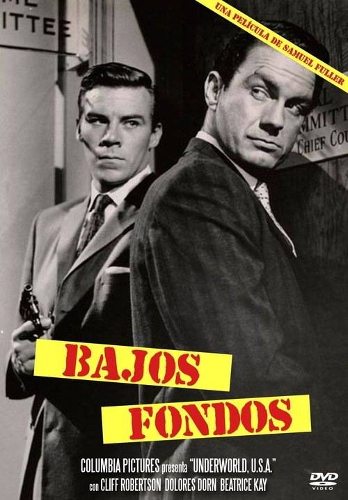 Bajos fondos movie poster player