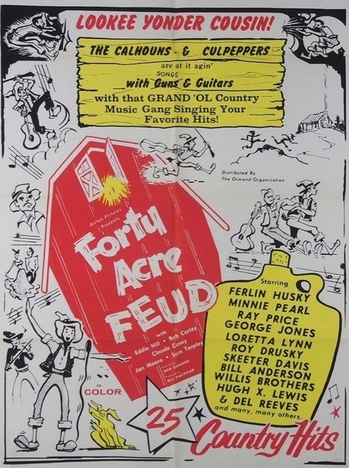 Forty Acre Feud movie poster player