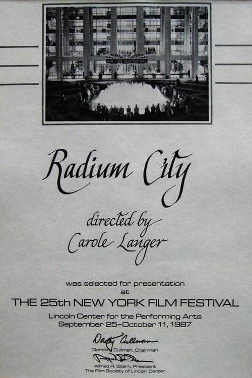 Radium City Movie Poster Image