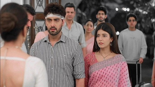 Abhira and Armaan return home