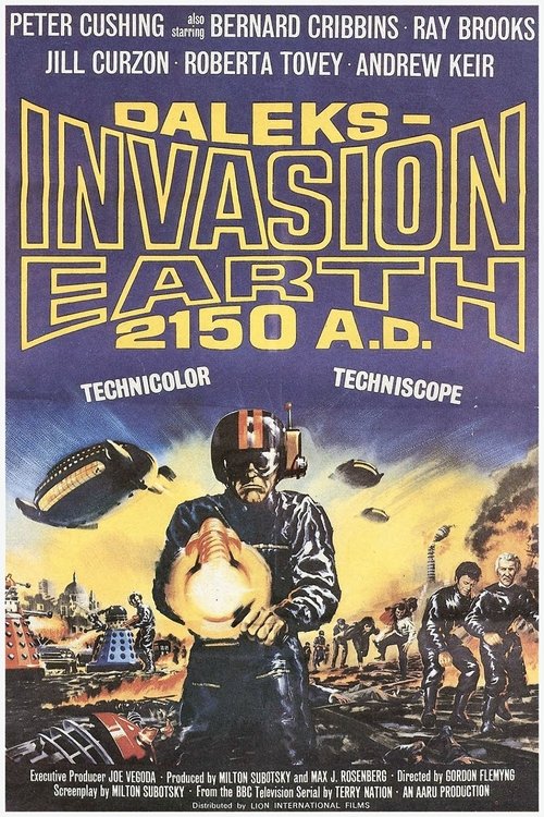 Largescale poster for Daleks' Invasion Earth: 2150 A.D.