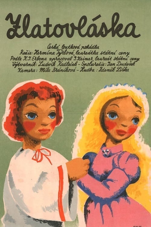 Poster Zlatovláska 1955