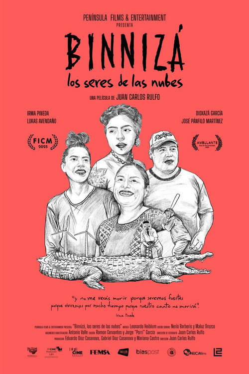 Cartell de Binnizá, los seres de las nubes