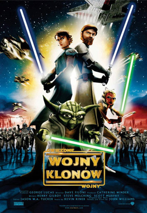 Gwiezdne wojny. Wojny klonów, sezon 1 – plakat