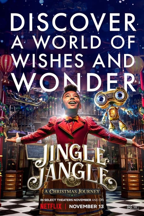 Grootschalige poster van Jingle Jangle: A Christmas Journey